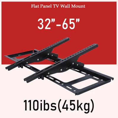 [Black]ขาแขวนทีวี ขนาด 32-65 นิ้ว ปรับก้ม-เงยได้ LED LCD Tilting Wall Mount 32 - 65 "TV Stand