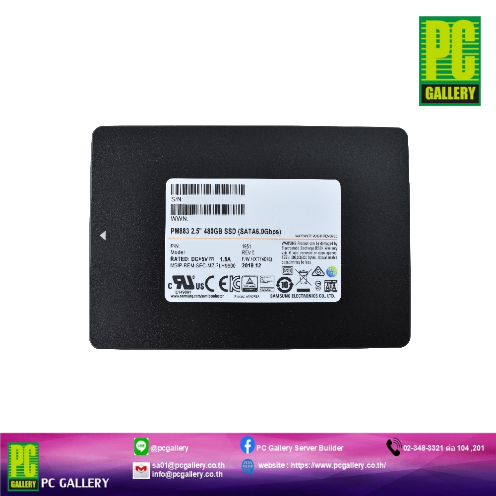 Samsung SSD 2.5/" 480GB