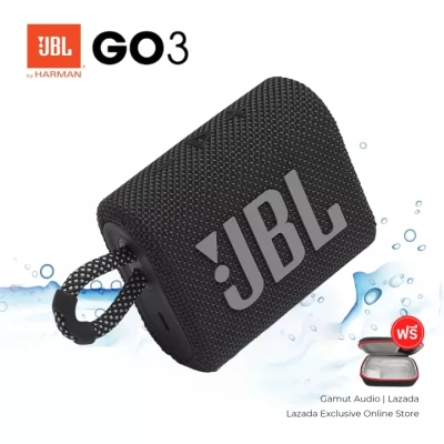 ลำโพงบลูทูธJBL Go3 ฟรีกระเป๋าลำโพง ลำโพงไร้สาย เครื่องเสียงกลางแจ้งแบบพกพากันน้ำ Blutooth Speaker Go 3 (ของเเท้100%) รับประกัน 1 ปี