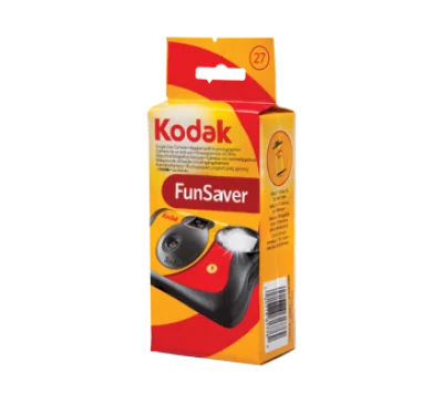 กล้องฟิล์ม Kodak FunSaver 800 27exp 35mm Single use camera