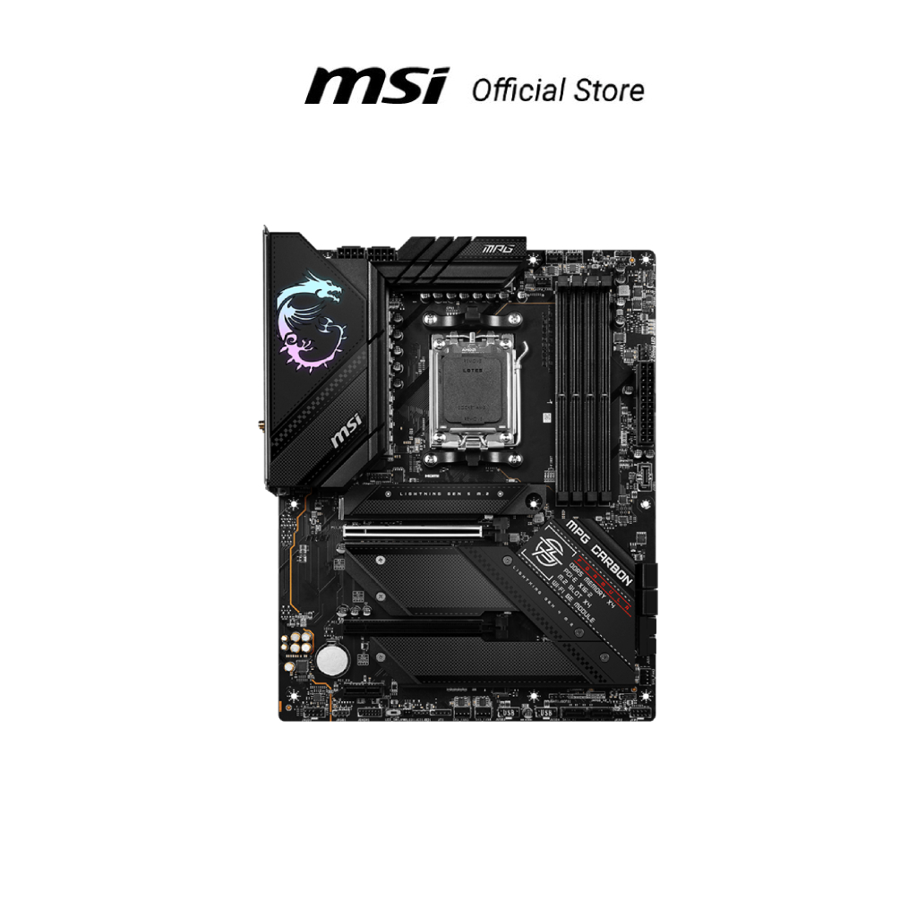 MSI MOTHERBOARD MPG B650 CARBON WIFI (เมนบอร์ด) ราคา 15,301 บาท*ส่งฟรี