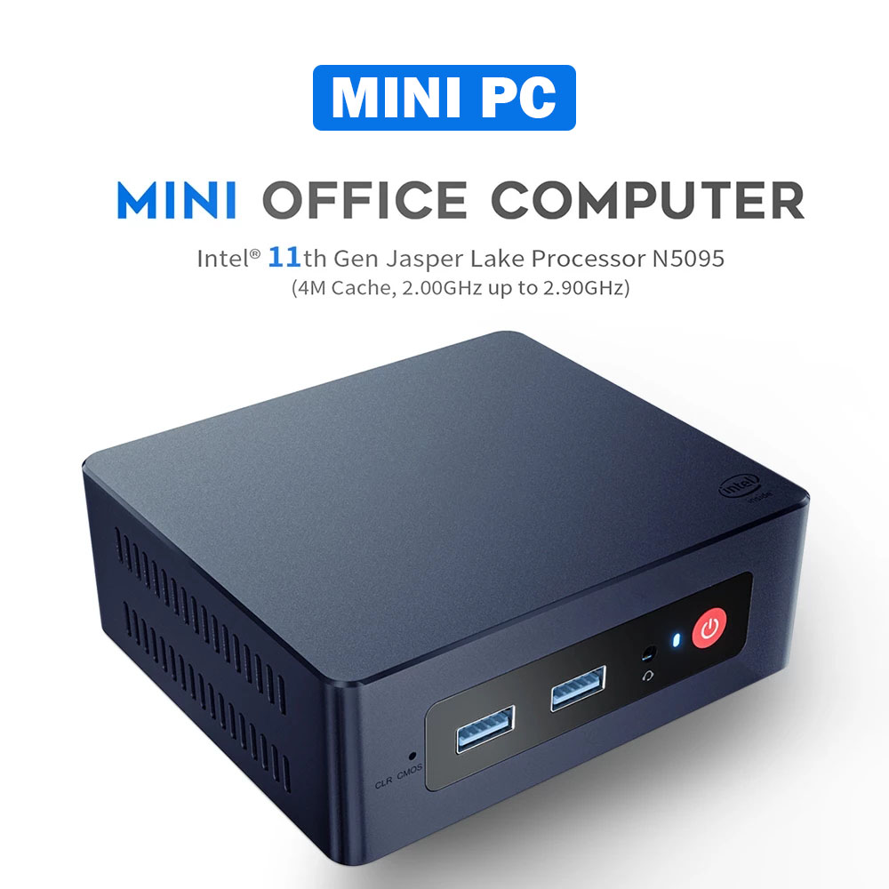 MINI PC Intel Celeron J4125 Windows 10 MINI PC DDR4 RAM 8GB SSD 256GB