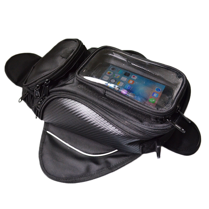 ถุงเชื้อเพลิงนำทางโทรศัพท์มือถือสำหรับรถจักรยานยนต์, กระเป๋าถังน้ำมันแบบมัลติฟังก์ชั่นกระเป๋าถังน้ำมันขนาดเล็ก กระเป๋ามอเตอไซ