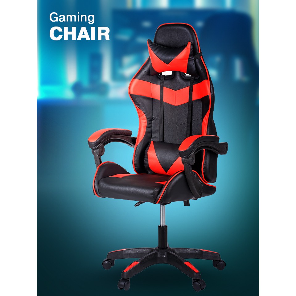 เก้าอี้เกมมิ่ง เก้าอี้เล่นเกมส์ เก้าอี้ปรับความสูงได้ Gaming Chair