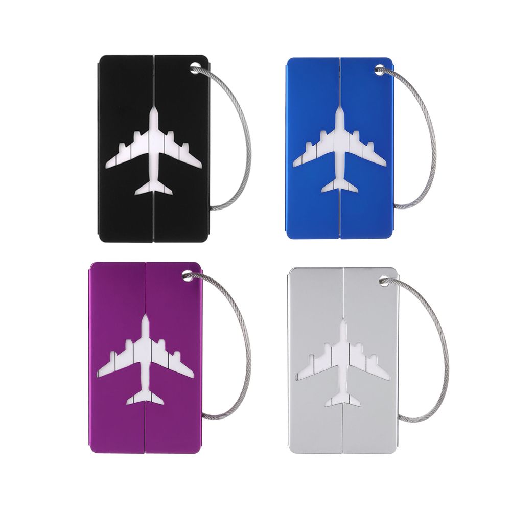 RANG 4PCS Name ID Card Suitcase Baggage 