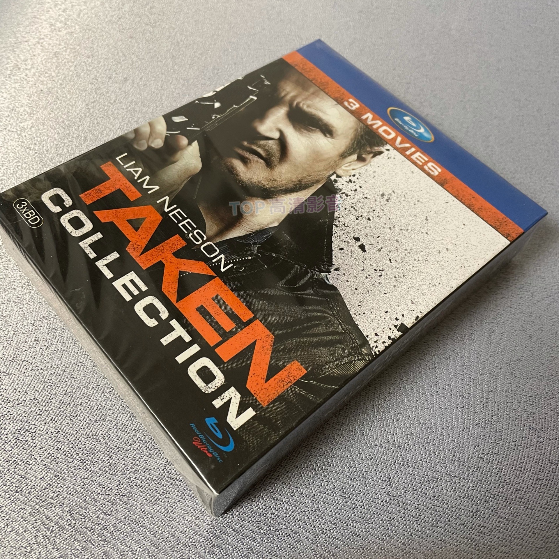 พายุเฮอริเคนกู้ภัย taken 1-3 บลูเรย์ BD HD คอลเลกชันเลียมนิสันดิสก์