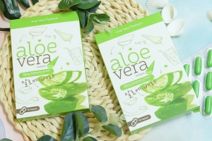 ภาพหน้าปกสินค้าAloe vera softgel ว่านหางจรเข้สกัด ( 2 กล่อง 30 เม็ด) แพ็คเกจใหม่ล่าสุด ที่เกี่ยวข้อง