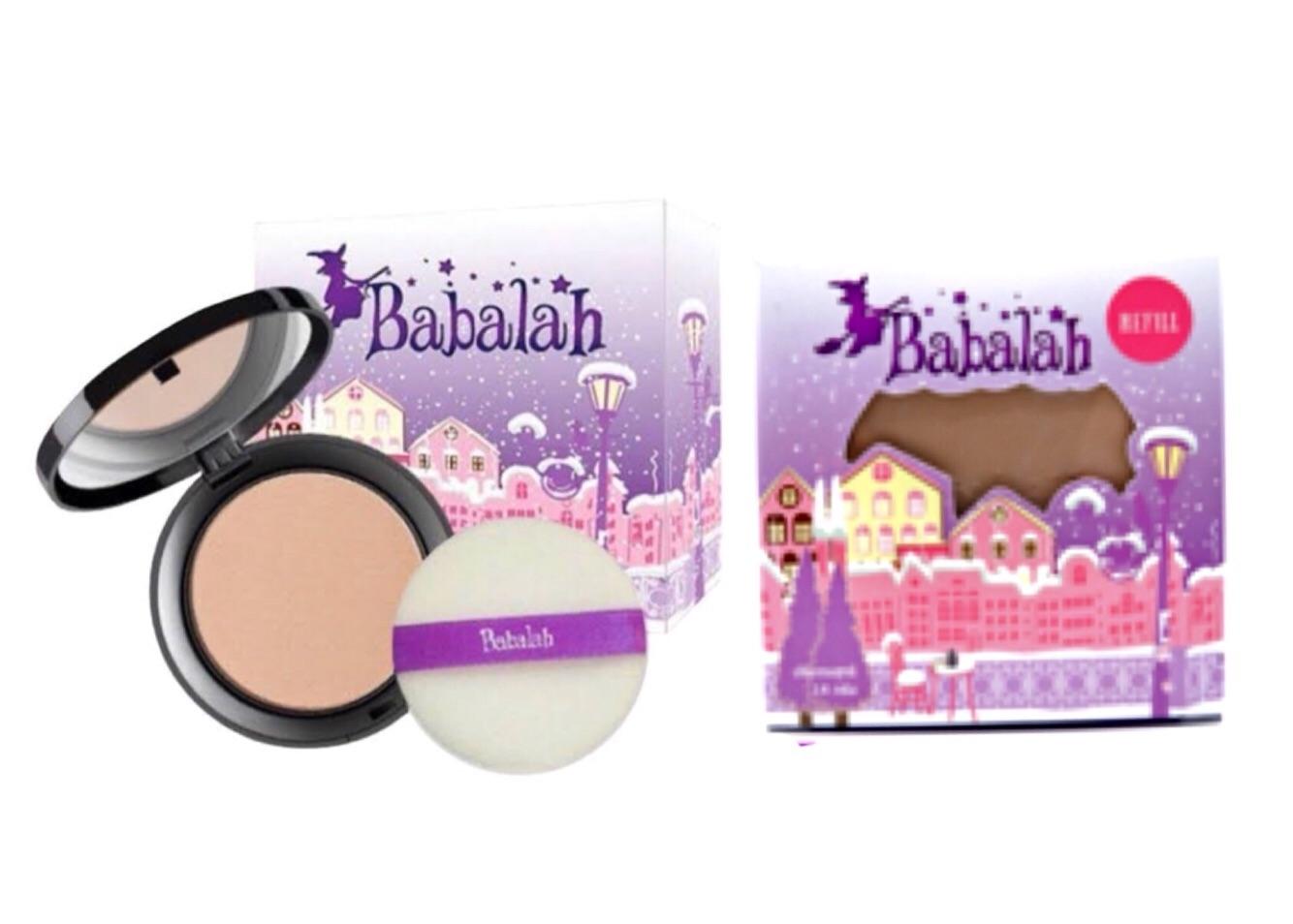 (สูตร1) Babalah UV 2 Way Powder แป้งบาบาร่า แป้งเค้กทูเวย์ (14g.) - B ...
