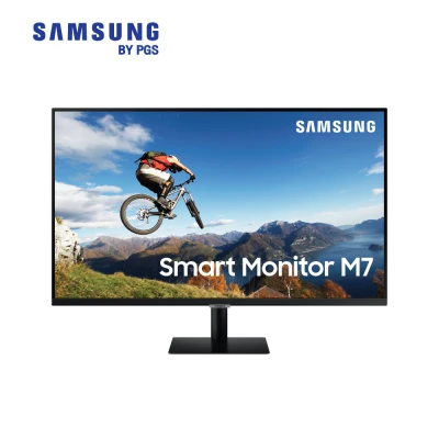 Samsung Smart Monitor จอมอนิเตอร์ รุ่น M7 (SSG-LS32AM700UEXXT) 31.5" UHD With Smart TV Apps