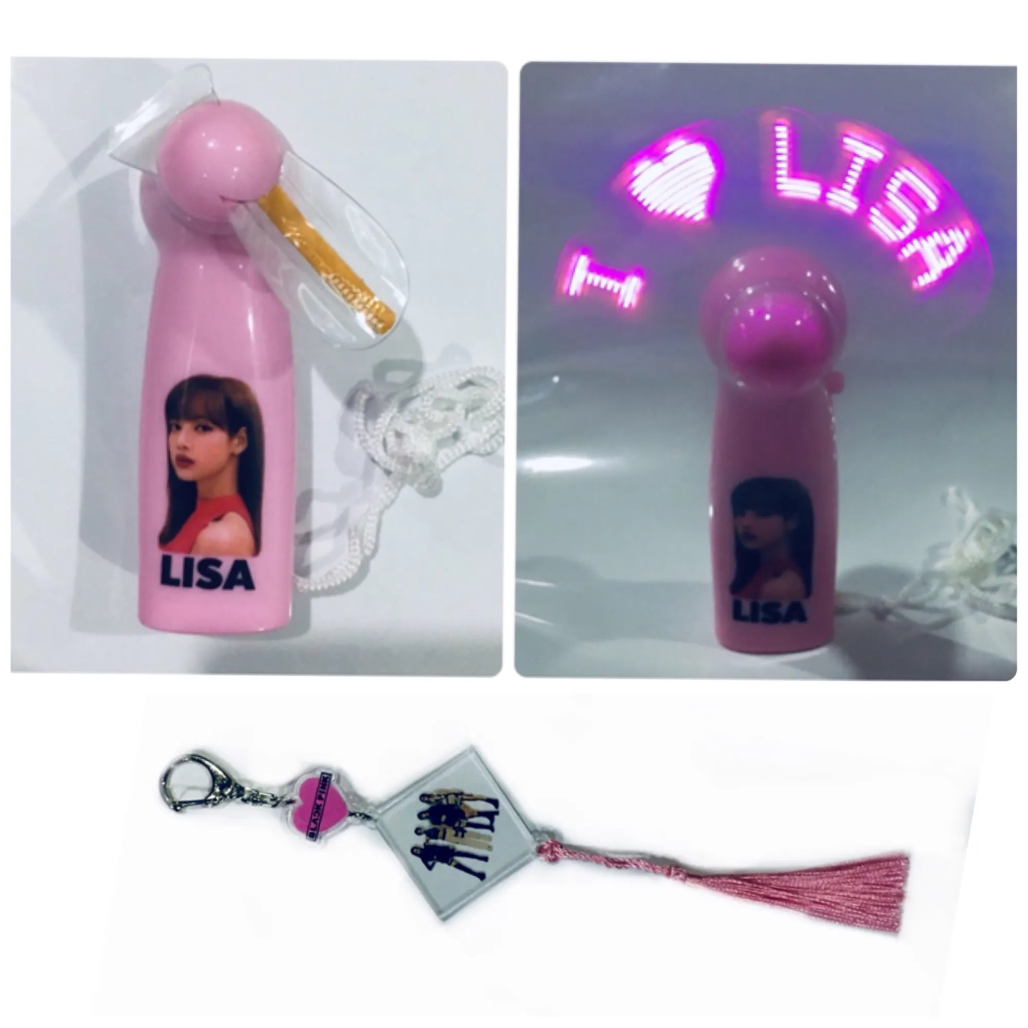 Blackpink: lisa/ พัดลม+ฟรี พวงกุญแจ #ส่งฟรี