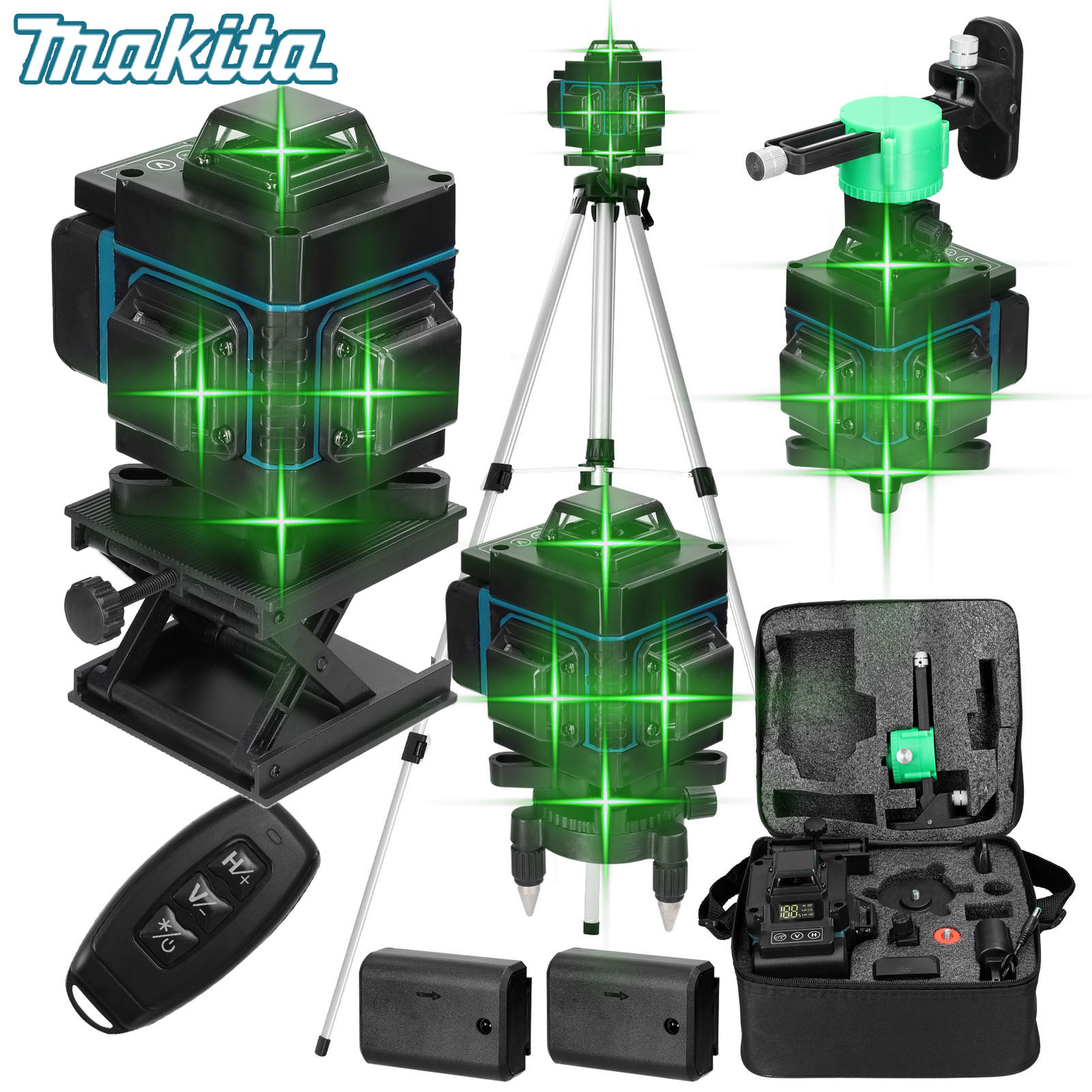 Makita 16 Lines จัดส่งทันที เลเซอร์ระดับ เครื่องวัดระดับเลเซอ เลเซอร์ ...