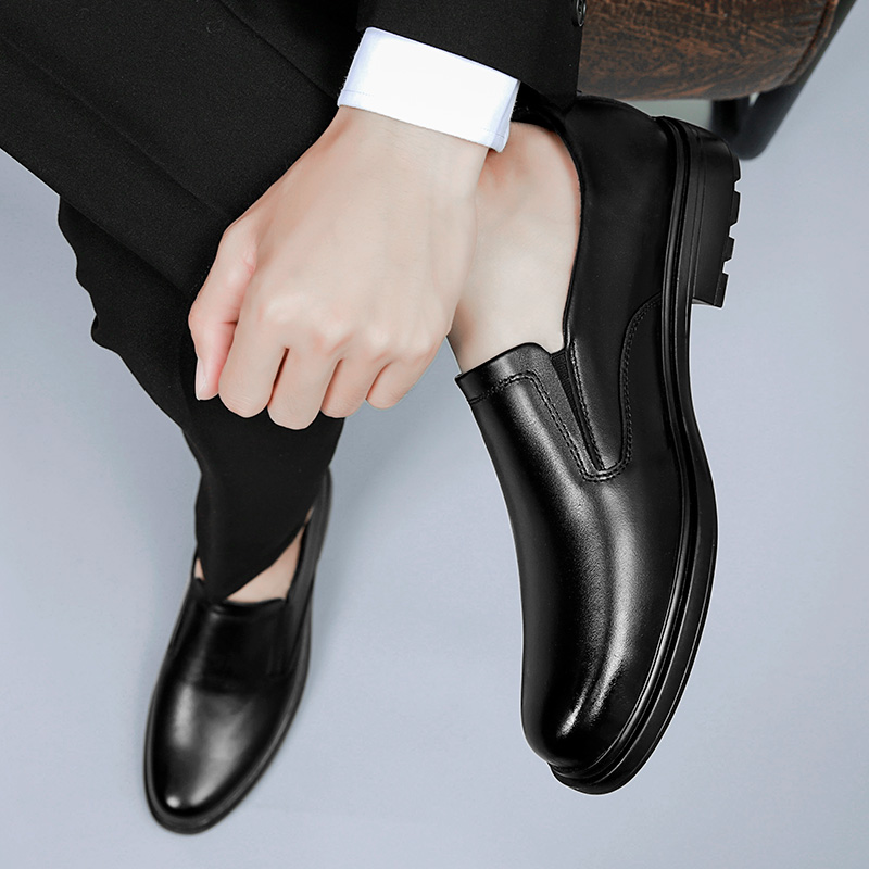 Giày Lười Da Nam Clarks_ - Brantin Step