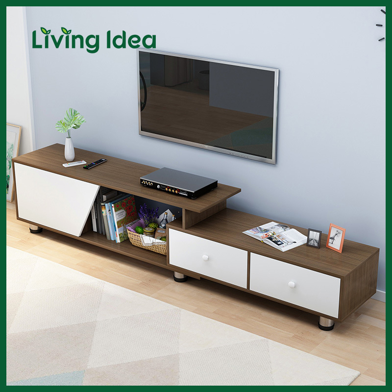 Living idea ชั้นวางทีวี โต๊ะวางทีวี ที่วางทีวี หรูหลา แฟชั่น สไตล์ยูโร