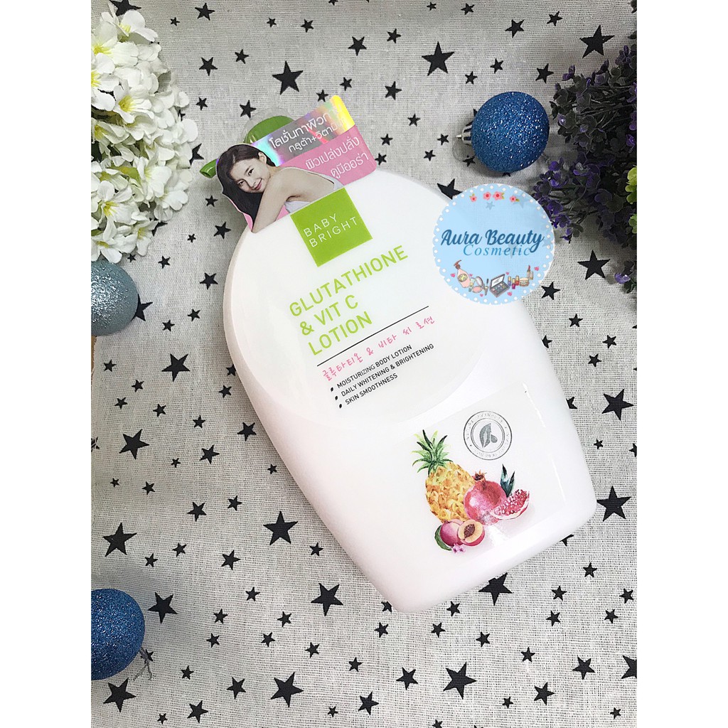 Baby bright glutathione & vit c lotion 750 ml เบบี้ไบร์ท โลชั่นกลูต้า + วิตซี ขวดใหญ่ 🧚🏻‍♀️