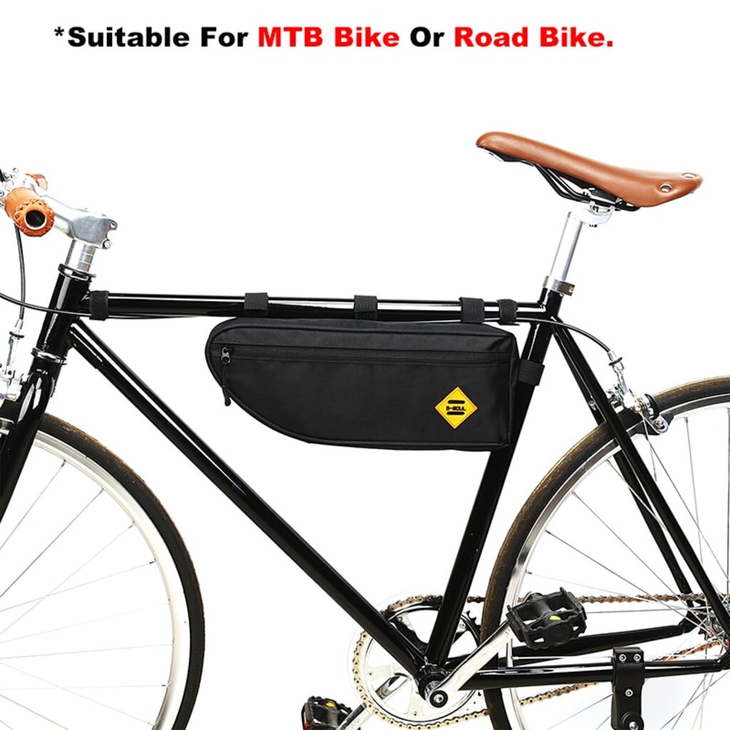 กระเป๋าใต้เฟรมจักรยาน B-SOUL SIZE L ใส่ของ กันน้ำ Pannier Bag Packing Accessories