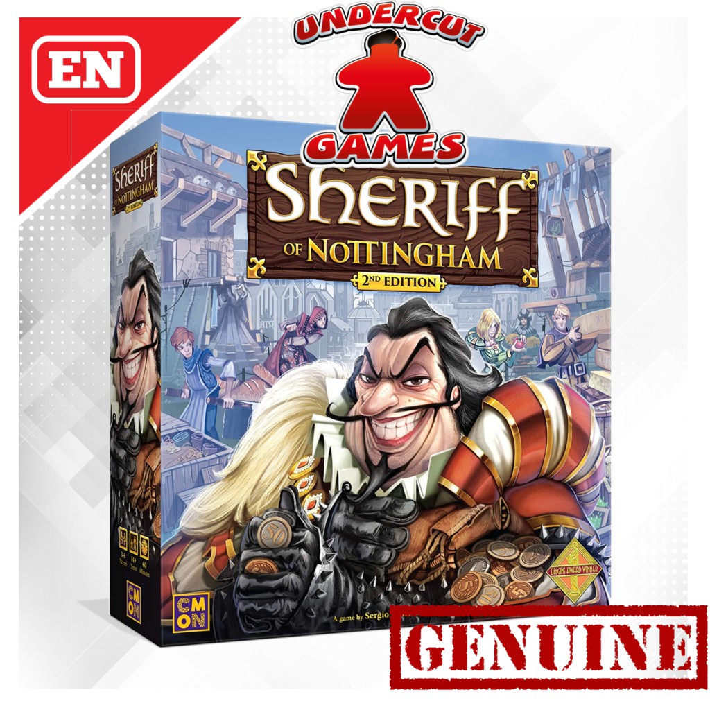 【Board Game】 Sheriff of Nottingham (2nd Edition) (2020) Board Game ...