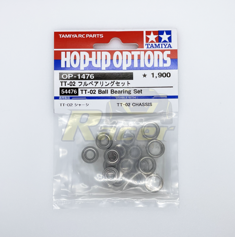 TAMIYA 54476-000 300054476 - TT-02 Jeu de roulements à Billes, 16 pièces TAMIYA 54476-000 300054476 - TT-02 Jeu de roulements à Billes, 16 pièces