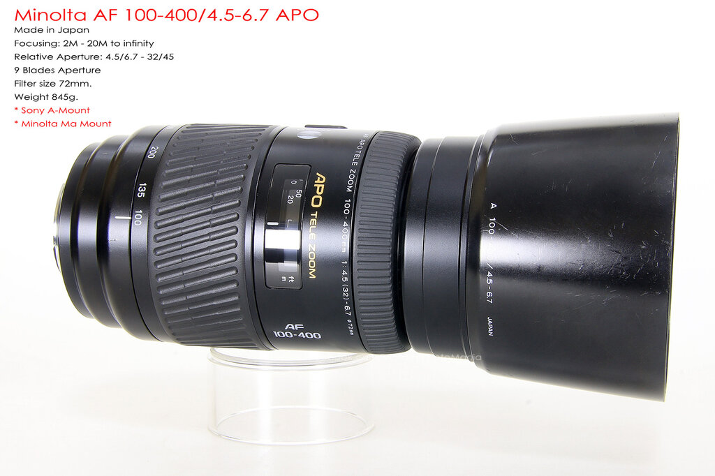 Minolta af 100 4004 5 6 7 apo sony a mount vintagephotomania thaipick