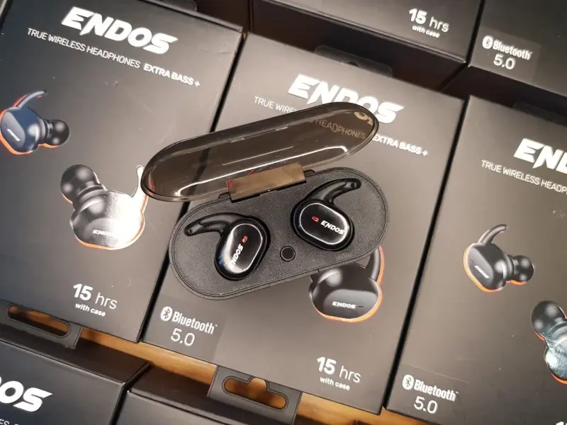 ภาพสินค้าN10. Endos  รุ่นใหม่ หูฟังบลูทูธ 5.0 เบสหนัก แบตอึด เสียงเทพมาก เสียงละเอียด ระบบไร้สาย True Wireless tmart จากร้าน tmart.official บน Lazada ภาพที่ 8