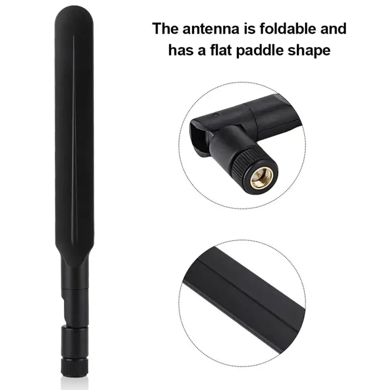 ภาพสินค้า2PCS 3G 4G LTE CPE เสาอากาศ SMA Male Swivel Router Universal 4G Antenna จากร้าน I Computer Store บน Lazada ภาพที่ 8