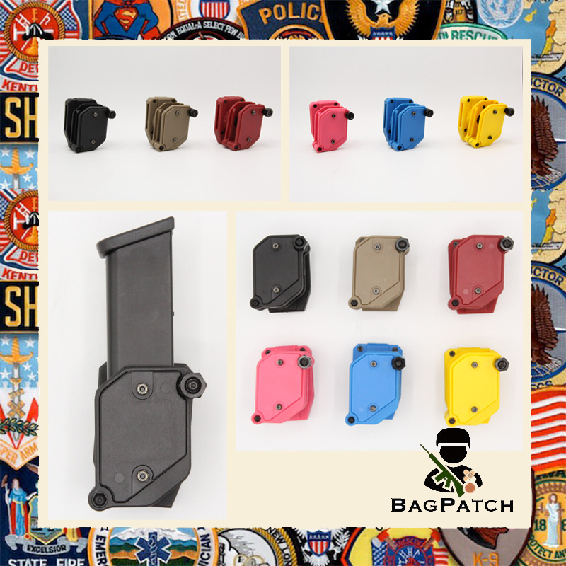 Bagpatch Multi-angle Speed Magazine Poucch ยี่ห้อ FMA (ซองแม็กกระซีนIPSCปรับองศาได้) สี ดำ ทราย แดง ชมพู ฟ้า เหลือง อุปกรณ์อะไหล่ปีนบีบีกัน สำหรับเล่น กีฬาประเภทยิง ปืนแอร์ซอฟต์ บีบีกัน ปืนลมอัดแก๊ส ปืนแอร์ซอฟต์  #00000293