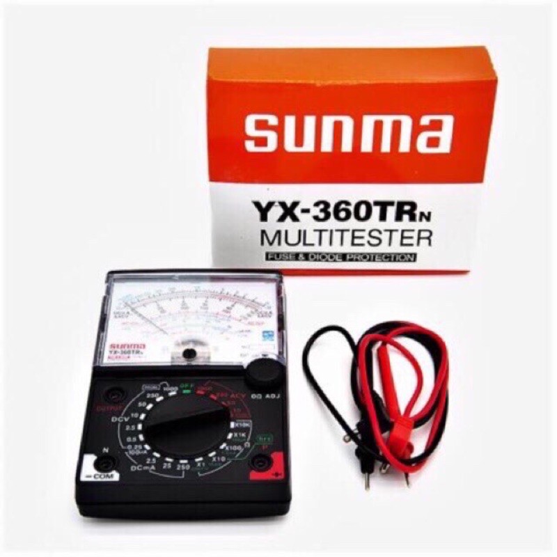 Sale!! ร้านไทย เครื่องวัดกระแสไฟฟ้า SUNMA รุ่น YX-360TR ของใช้ในบ้าน ( มีเก็บปลายทาง )