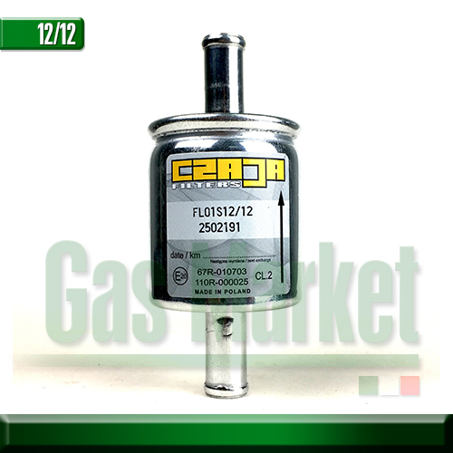 Czaja Gas Filter - กรองแก๊ส Czaja LPG/NGV ขนาด 12*12 มม