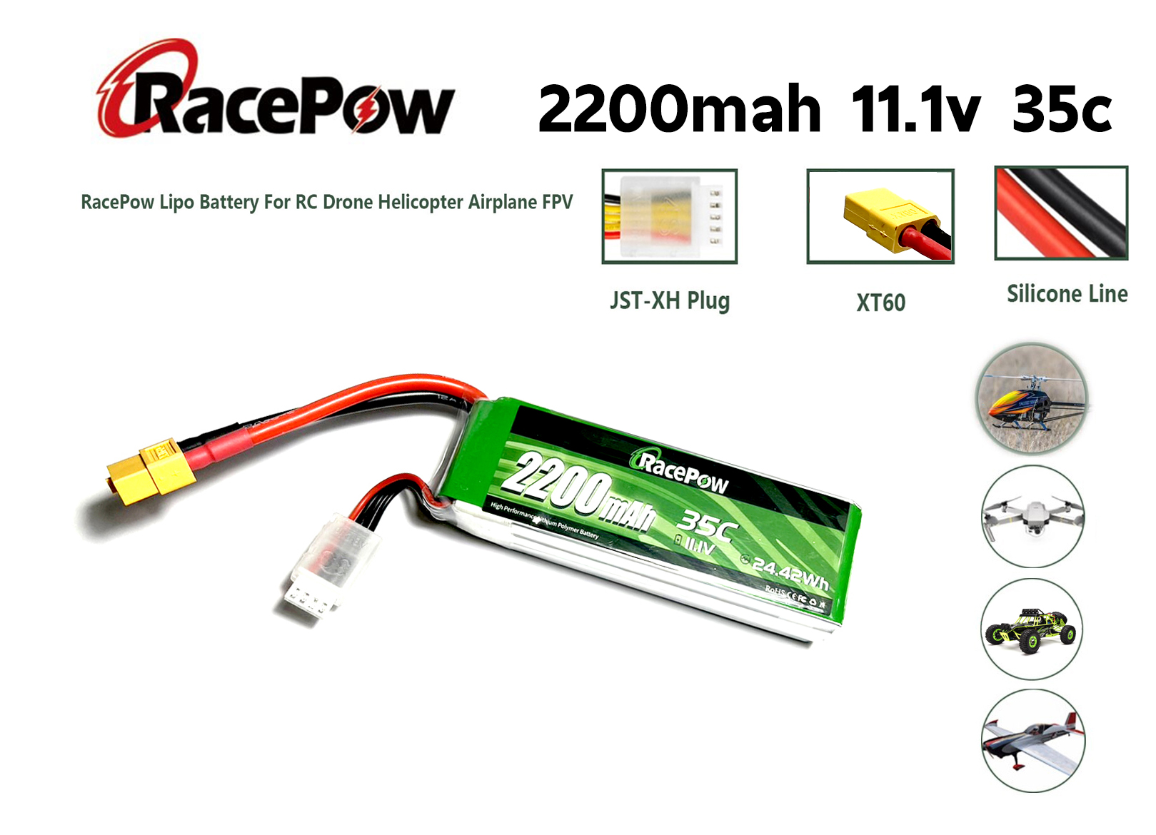  lipo soaring 3s 11 1v 2200mah 30c ake harlam