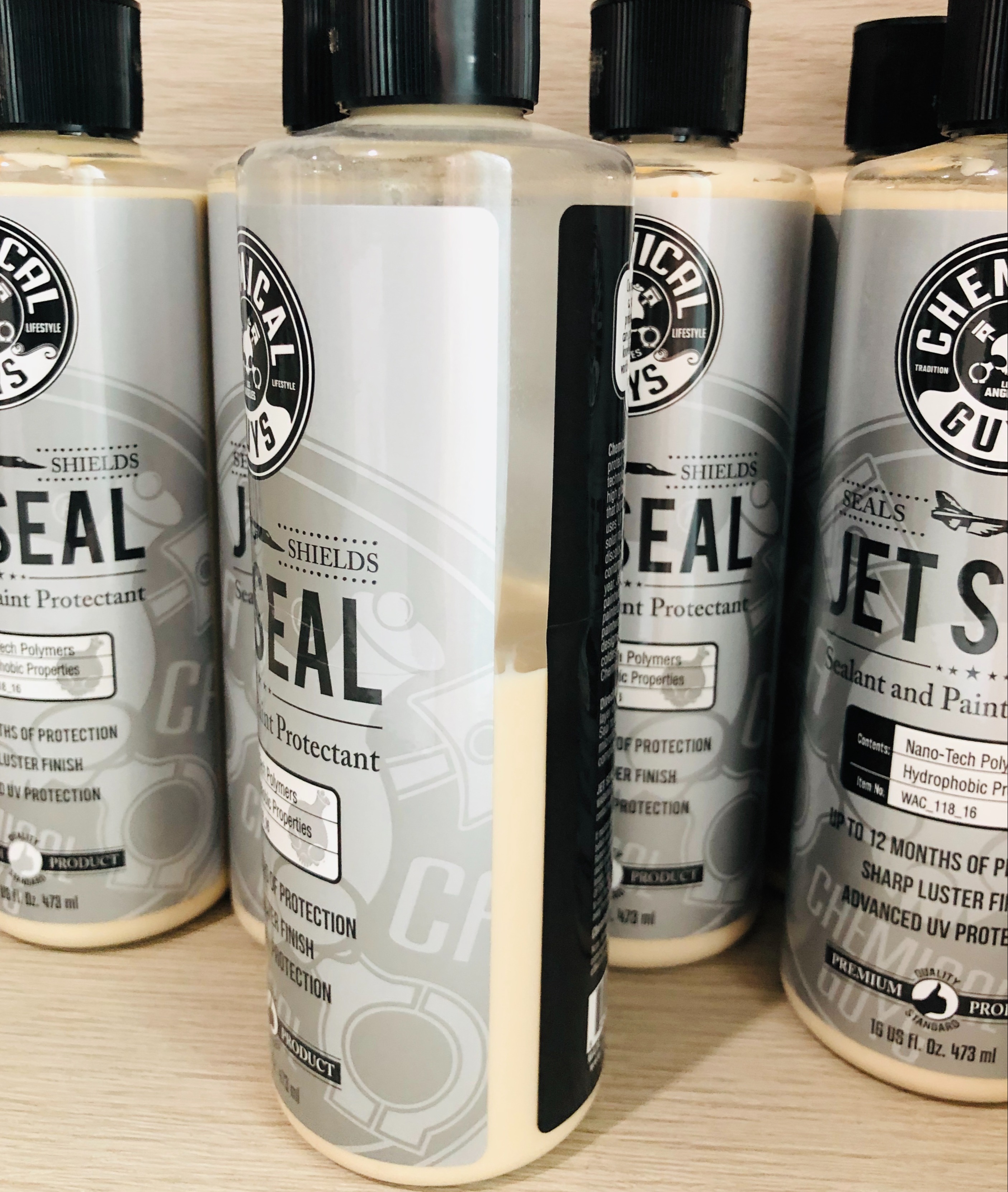 Wax เคลือบเงารถ Chemical Guys JetSeal 209 Lazada.co.th