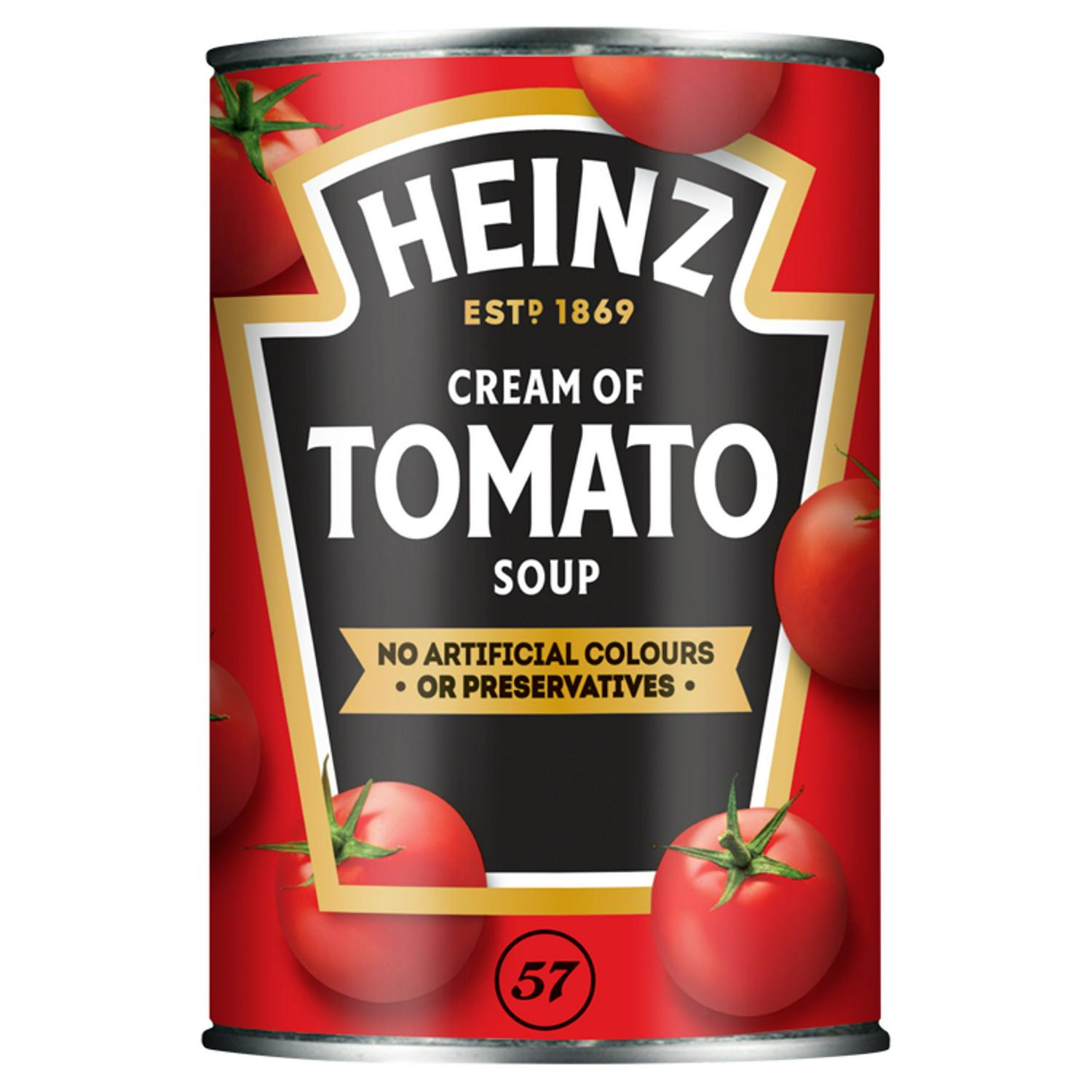 Heinz Cream of Tomato Soup 400g ไฮนซ์ ซุปครีมมะเขือเทศพร้อมบริโภค 400g