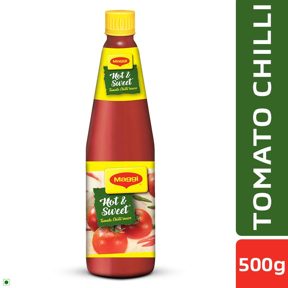 Maggi Hot & Sweet Tomato Chilli Sauce 500 g จากอินเดีย.