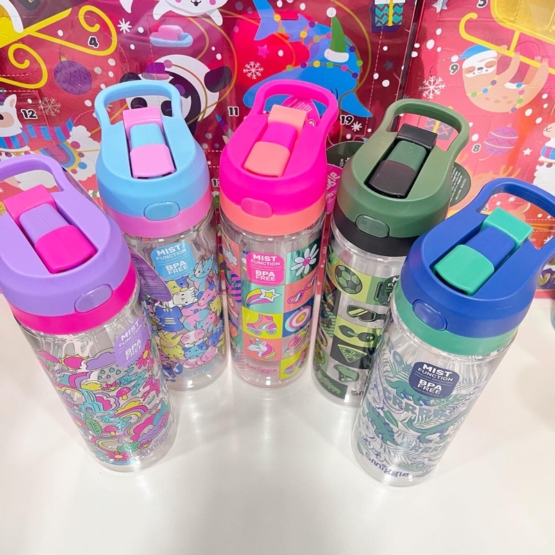 พร้อมส่งที่ไทย Smiggle Spray Bottle Spritz สมิกเกอร์ ขวดน้ำสเปรย์ ของ