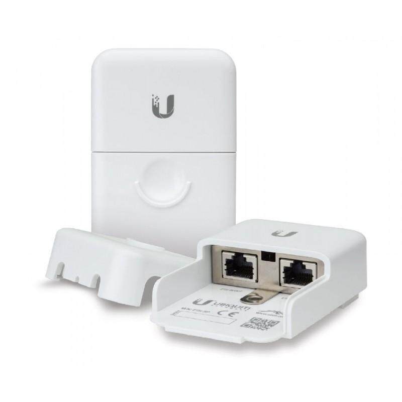 Ethernet Surge Protector UBIQUITI (ETH-SP)  อุปกรณ์ปกป้องระบบเครือข่ายที่เกิดจากฟ้าผ่าผ่านสาย Lan