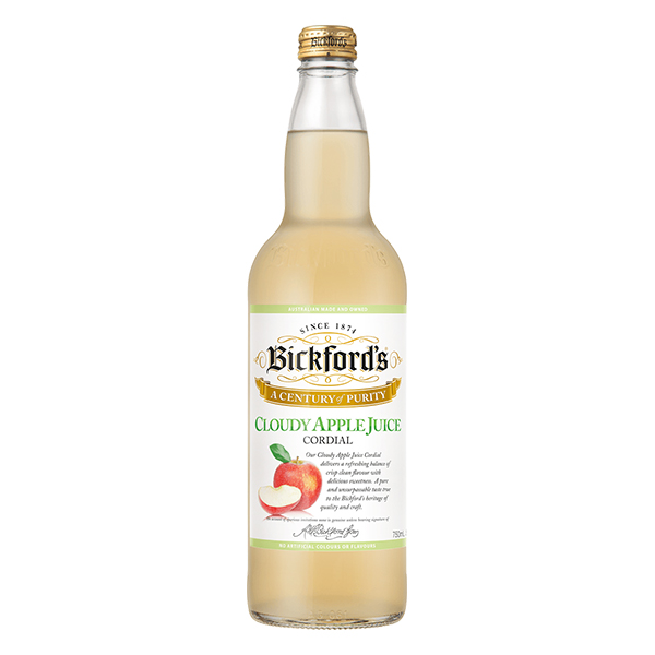 Bickford's Cloudy Apple Juice 750ml น้ำรสแอปเปิ้ลเข้มข้น ตราบิ๊กฟอร์ด ขนาด 750มล. (0477)