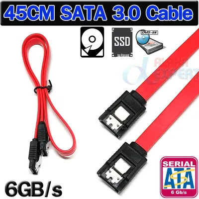 [พร้อมส่ง] สาย SSD HDD แบบ SATA 3.0 CABLE 6GB/S SATA III SATA 3 CABLE FLAT DATA CORD SUPER SPEED FOR HDD SSD