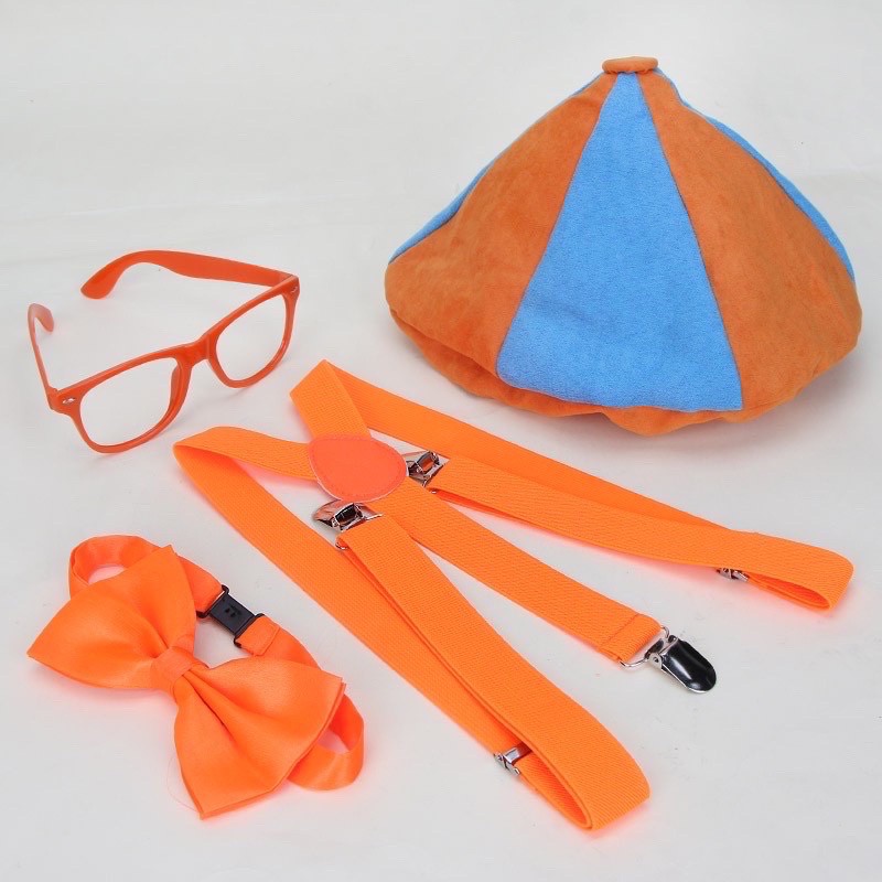 Abcstyle99 Blippi set 4 ชิ้น แต่งตัวตาม พี่Blippi น่ารักมาก พกพาสะดวก ...