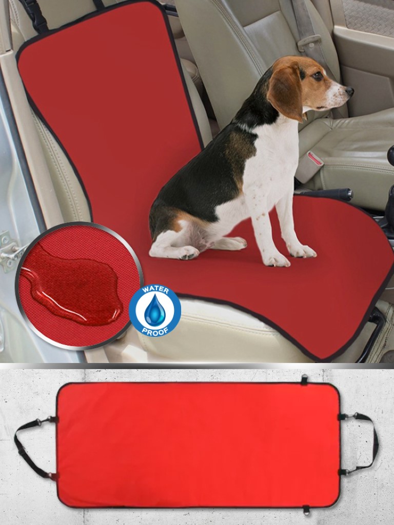 เบาะรองกันเปื้อนในรถสำหรับสุนัข กันน้ำ 100% ผ้าคลุมเบาะรถยนต์ ผ้าคลุมเบาะสำหรับสัตว์เลี้ยง