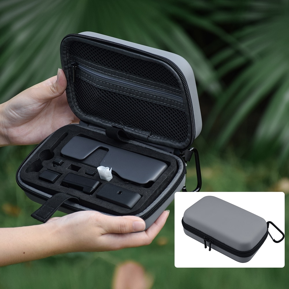 Portable Bag Storage Box For DJI Pocket 2 Mini Carrying Case PU EVA 
