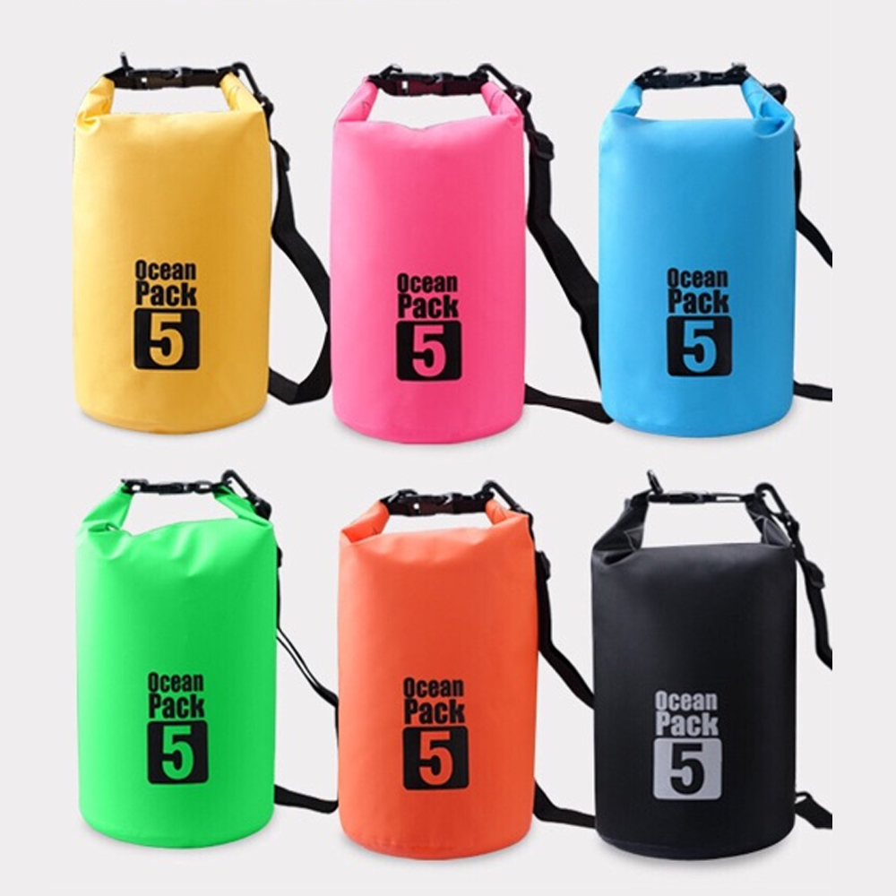 กระเป๋า กระเป๋ากันน้ำ ถุงกันน้ำ ถุงทะเล Waterproof Bag 5 ลิตร