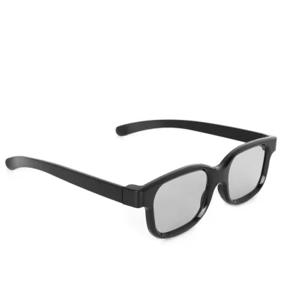 High Quality Polarized Passive 3D Glasses Black H3 For TV Real D 3D Cinemas