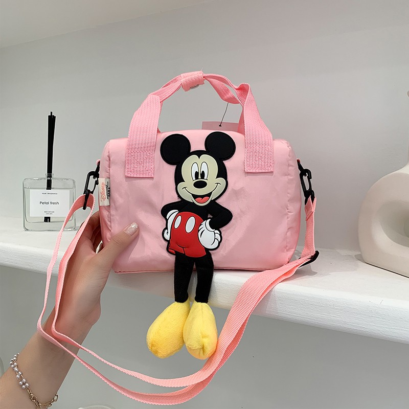 [Ready Stock] Mickey Bags New Style Cartoon Fashion Boston Girls ...
