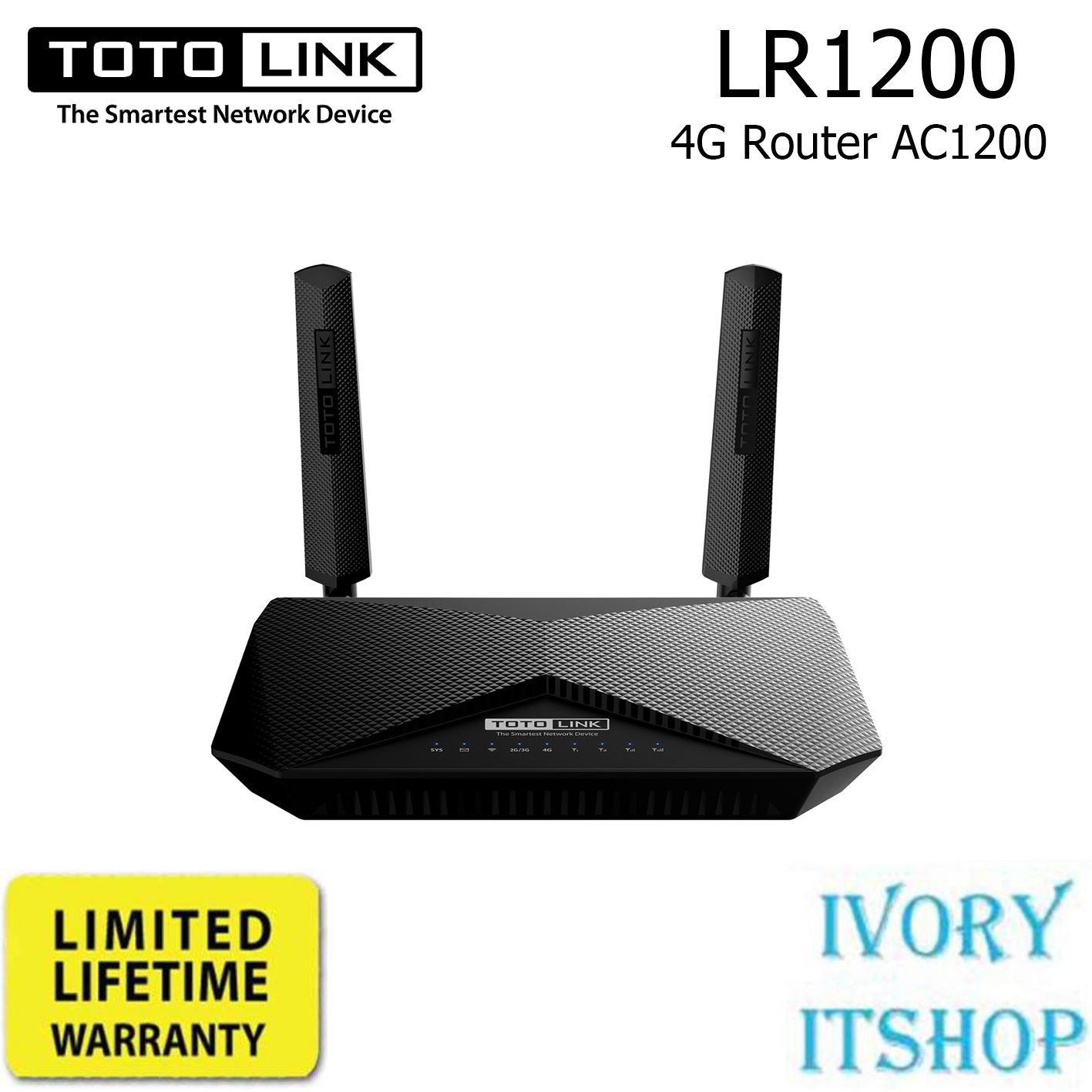 TOTOLINK LR1200 4G Router AC1200