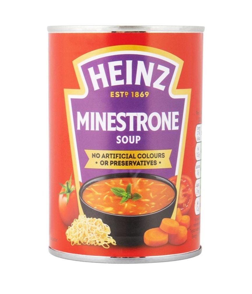 Heinz Minestrone Soup ไฮนซ์ มิเนสโตรเน่ ซุป 400g Th 0125