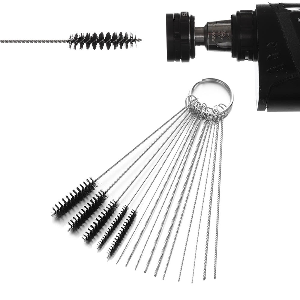 15/5Pcs Car Motor Carburetor Carbon Dirt Jet Remove Needles Brushes