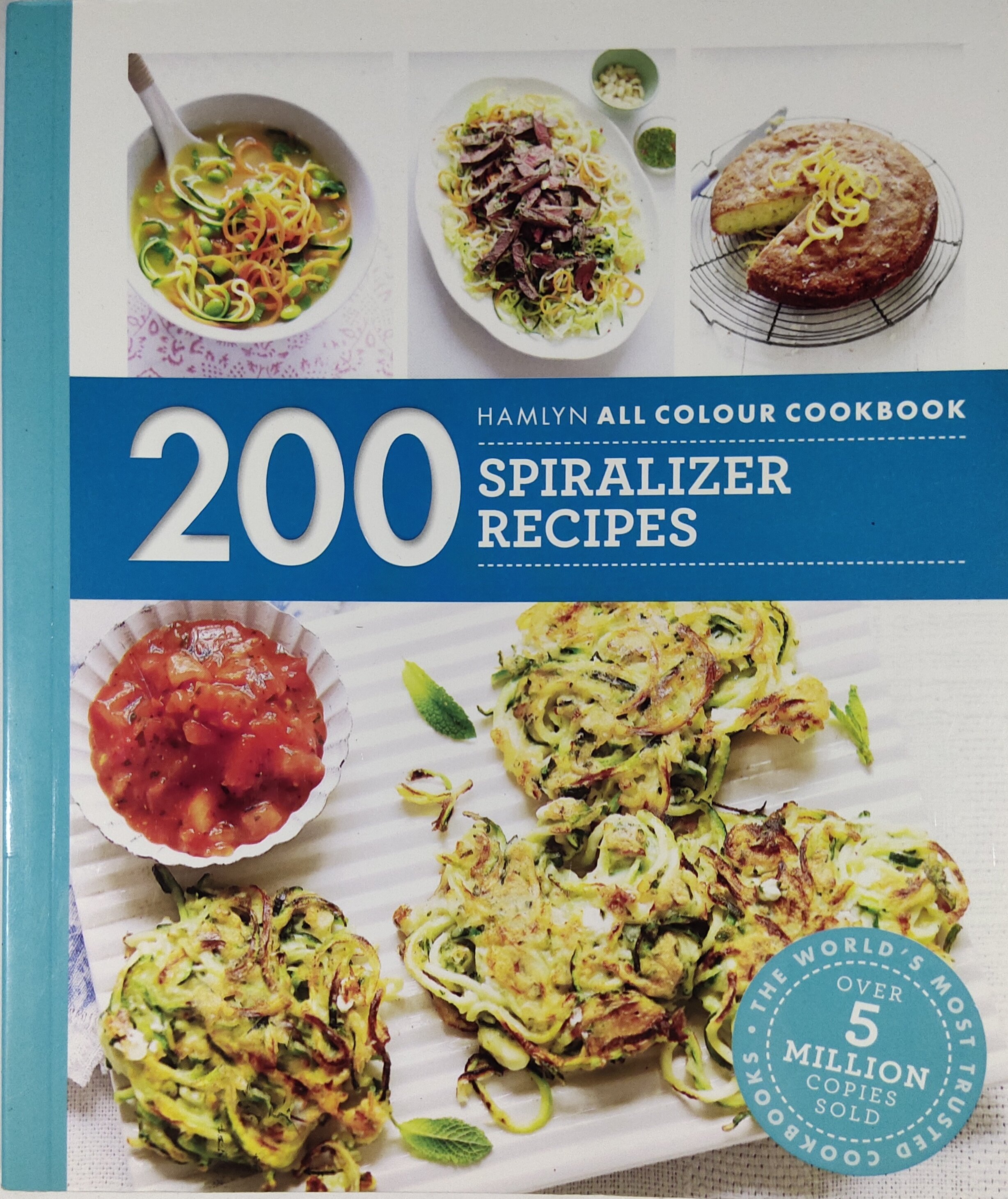 หนังสืออาหาร ภาษาอังกฤษ 200 SPIRALIZER RECIPES 240Page