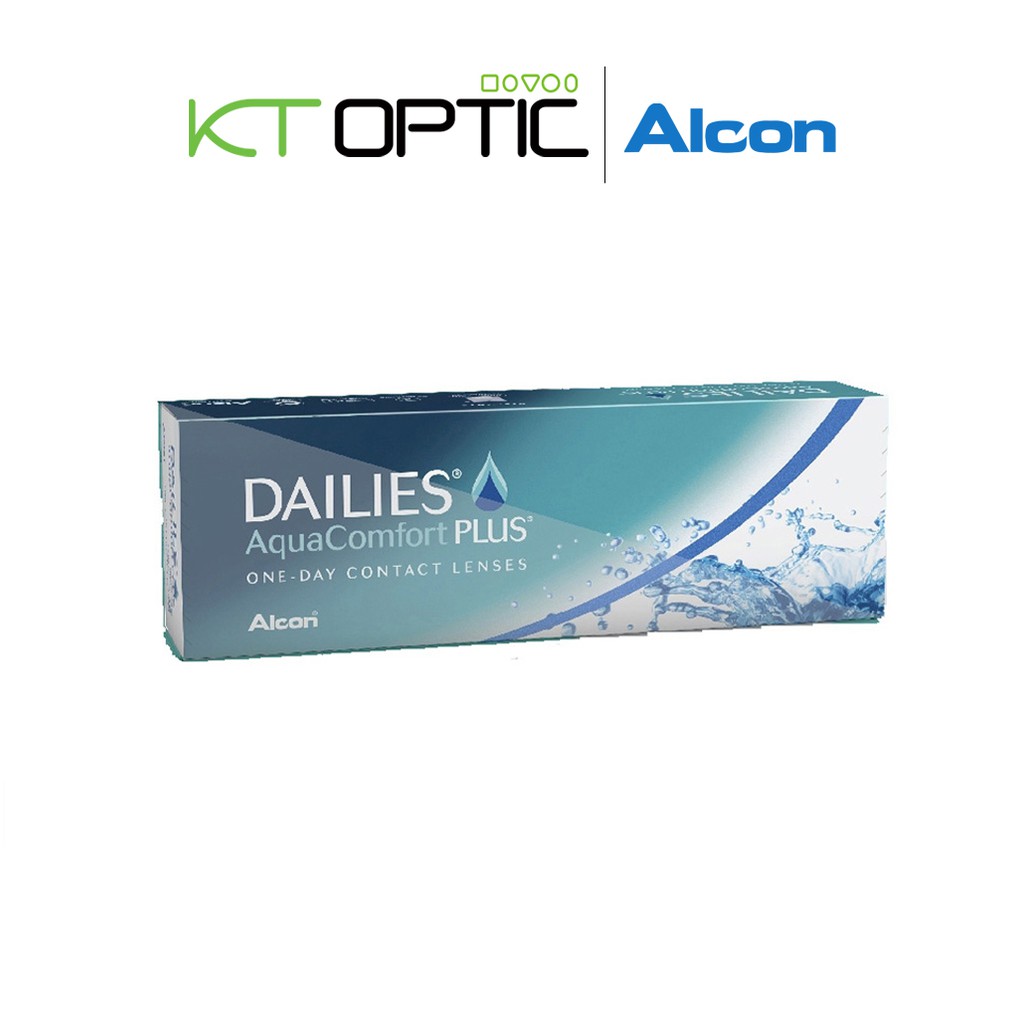 Alcon Dailies AquaComfort Plus คอนแทคเลนส์ใส รายวัน - สายตาสั้น
