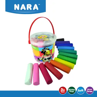 NARA Modelling clay 13 color (1,500g.) in bucket