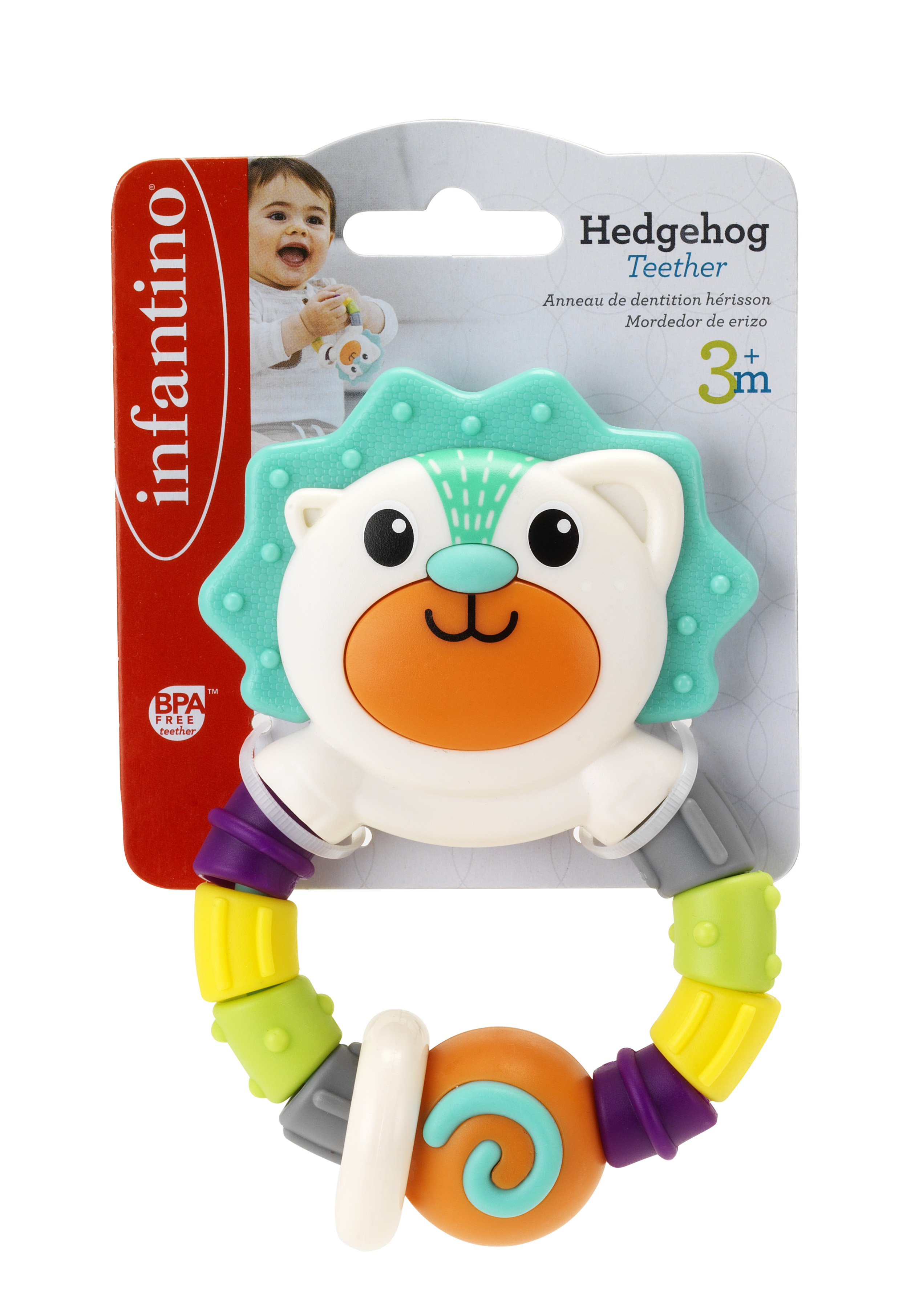 Infantino - Hedgehog Teether : ยางกัดเม่น - VT Kids - ThaiPick
