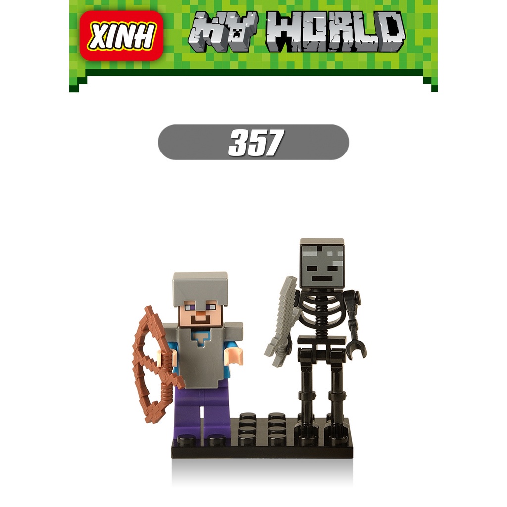 Đồ chơi lego Minecraft mini cho trẻ em