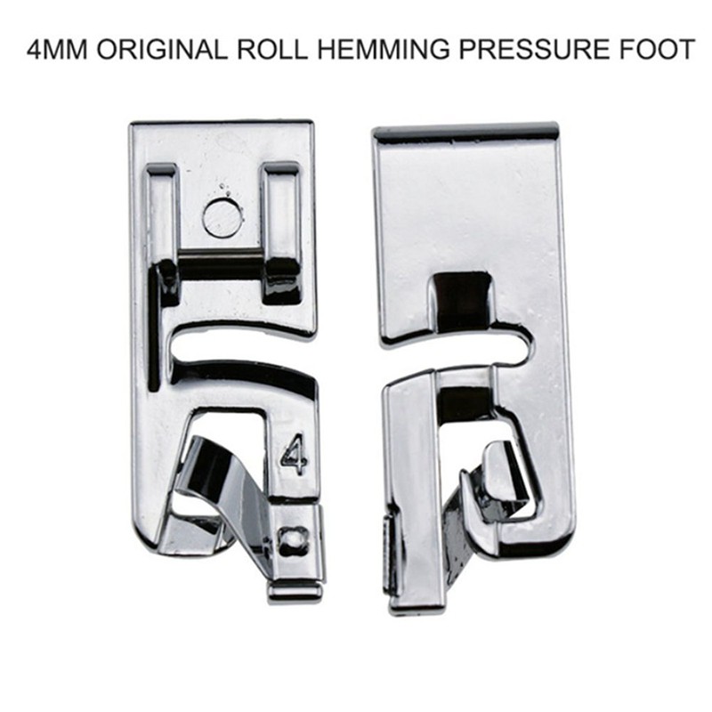 Low Shank Rolled Hem, Hemmer Foot 1/8 3mm White, Riccar 